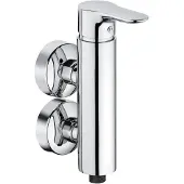 Kludi Brause-Einhandmischer OBJEKTA DN 15 Ver Blockarmatur Stm 75mm chrom