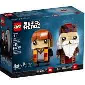 LEGO BrickHeadz Ron Weasley et Albus Dumbledore 41621 Bauset