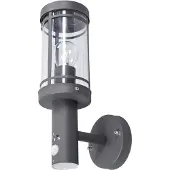 LINDBY Luminaires d'extérieur , Djori, dimmable, Gris, Balcon, Acier inoxydable, Moderne