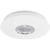 LINDBY Plafonnier , Elpida, dimmable, Blanc, Salon / séjour, Plastique, Moderne