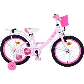 Volare Vélo enfant Ashley - Fille - 18 pouces - Rose