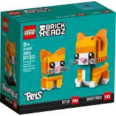 LEGO BrickHeadz Chat rouge tigré 40480 (40480, BrickHeadz)