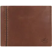 Camel active Portefeuille homme format horizontal, cuir brun moyen cognac bilbao