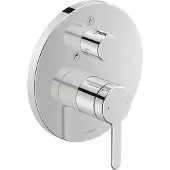 Duravit Mitigeur monocommandé pour bain C.1 UP avec inverseur et vidage rond chromé