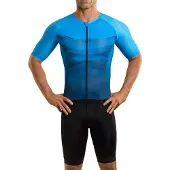 Synergy Pro 2.0 Short Sleeve Trisuit Bleu XL Homme