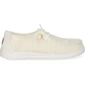 HEY DUDE Wendy Crochet Lace Couleur Blanc