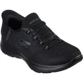 SKECHERS Baskets basses 'Summits - Diamond Dream' gris foncé / noir