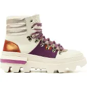 Lazamani Bottines à lacets violet / mélange de couleurs