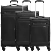 D&N Ensemble de bagages 'Travel Line 9504' noir