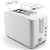 Clatronic Grille pain 2 fentes Blanc Clatronic TA3801-Blanc