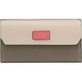 L.credi porte-monnaie Olivette Flap Wallet Khaki Multi kaki