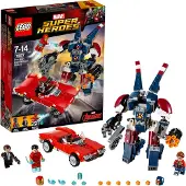 LEGO Marvel Super Heroes 76077 Iron Man : L'attaque de Detroit Steel