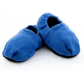 Huismerk Chaussons Chauffants Micro-ondes Bleu