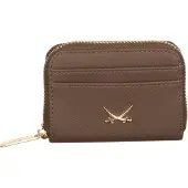 Sansibar porte-monnaie Zip Wallet Cappuccino brun