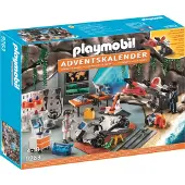 Playmobil 9263 Calendrier de l'Avent Spy Team Atelier pour enfants