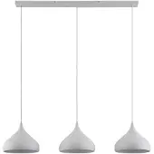 LINDBY Suspension , Elamira, dimmable, Blanc, Salon / séjour, Métal, Moderne