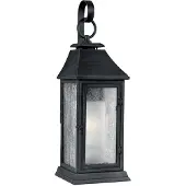 Elstead Lighting Applique murale rétro d'extérieur en zinc vieilli foncé E27 60 W Shepherd Feiss