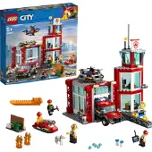 LEGO City Action 60215 La caserne de pompiers