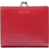 Esquire porte-monnaie New Silk Wallet Red rouge foncé