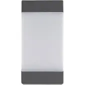 LUCANDE Luminaire Extérieur , Kiran, dimmable, Noir, Terrasse, Aluminium, Moderne