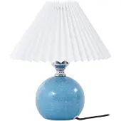 LINDBY - Kerimi Lampe de Table Blue/White