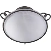 LINDBY Plafonnier , Rando, dimmable, Métallique, Salon / séjour, Métal, Rustique
