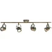 LINDBY Plafonnier , Leonor, dimmable, Bronze / laiton ancien, Salon / séjour, Métal, Ancien