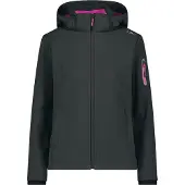 CMP Veste outdoor anthracite / gris clair / rose clair