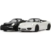 Jamara Porsche 911 Carrera S 1:12 noir 27MHz