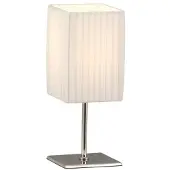 Globo Lighting Lampe de table BAILEY Chrome Blanc 10 x 10 x 26 cm 24660