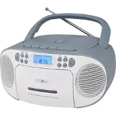 Reflexion Rcr2260 Clock Radio Argenté One Size / EU Plug 220V
