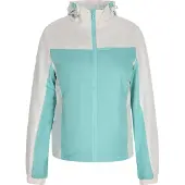 Libbi Veste mi-saison turquoise / blanc