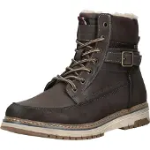 Tom Tailor Bottines à lacets brun foncé