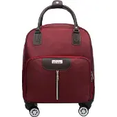 INF Sac cabine / valise à roulettes Rouge foncé