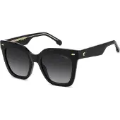 Carrera 3086/S BLACK/DARK GREY SHADED 52/20/145 Lunettes de soleil pour femmes