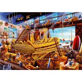 Bluebird Puzzle Puzzle BLUEBIRD chantier naval 1000 pièces