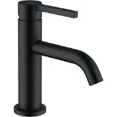 Kludi Mitigeur lavabo NOVA FONTE PURA75 avec Push-Open noir mat