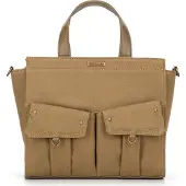 WITTCHEN Sac de la collection Young avec bandoulière réglable, poches à rabat et fermeture magnétique