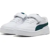 Puma Chaussures de sport Court Classic Clean Ac+ Blanc, taille 20 (garçons)