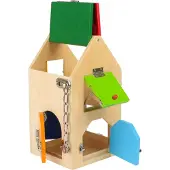 Small Foot 4432 Maison à serrure à partir de 3 ans