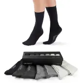 Camano Chaussettes gris / noir