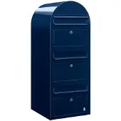 Bobi Boites aux lettres Trio 5003 Bleu foncé