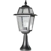 Franssen Lampe à piédestal Perla 53 cm noir