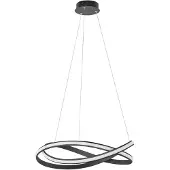 Highlight Suspension Waves XL design noir Ø 70cm