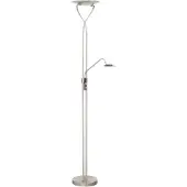 Highlight Lampe de lecture classique Empoli nickel Ø 30cm