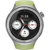 Motorola Montre Moto Watch 3,63 cm (1,43") OLED 47 mm Écran tactile numérique Argent GPS (satellite)