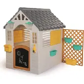 DOLU Maisonnette de jardin pour enfants avec clôture