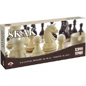 Danspil Jeu de Société - Échecs/Dames - Magnétique Briques - - UneTaille - Jeu de Plateau