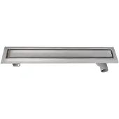 Aqualine Canale Doccia Pavino con Griglia (760 mm)