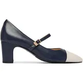 Högl Escarpins 'Paris' crème / marine